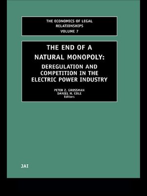 cover image of The End of a Natural Monopoly